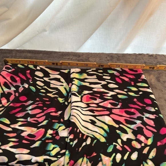 WORTHINGTON watercolor abstract design skirt Large Y2K #s1128 - Picture 2 of 8